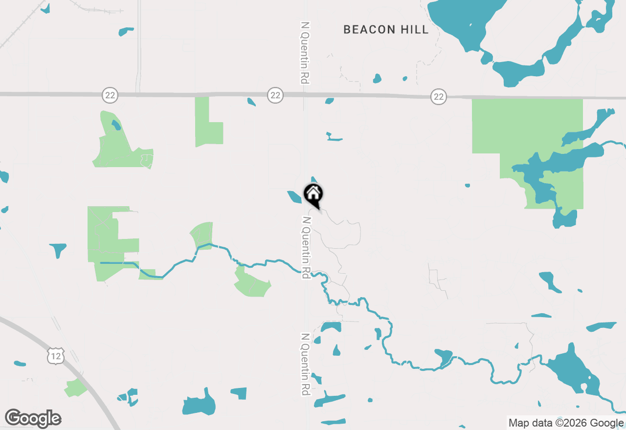 Map of 22322 N Prairie Court, Kildeer, IL 60047