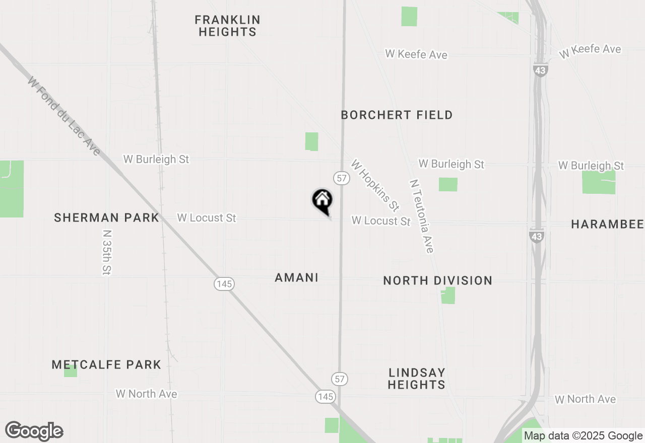 Map of 2879 N 21st St, Milwaukee, WI 53206