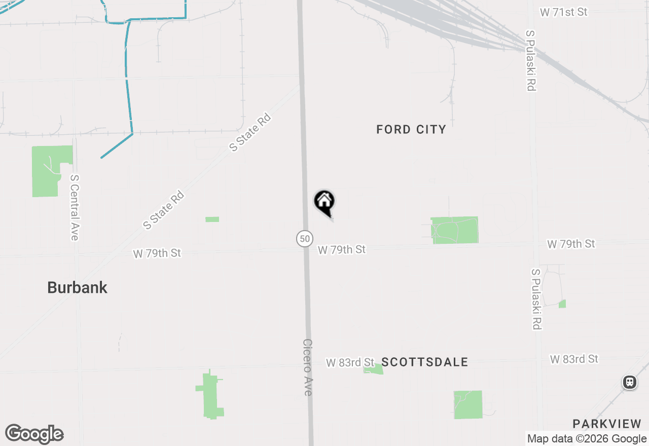 Map of (Address confidential), Chicago, Illinois 60652