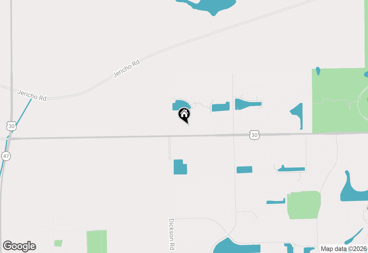 Map of 1855 Candlelight Circle, Montgomery, IL 60538