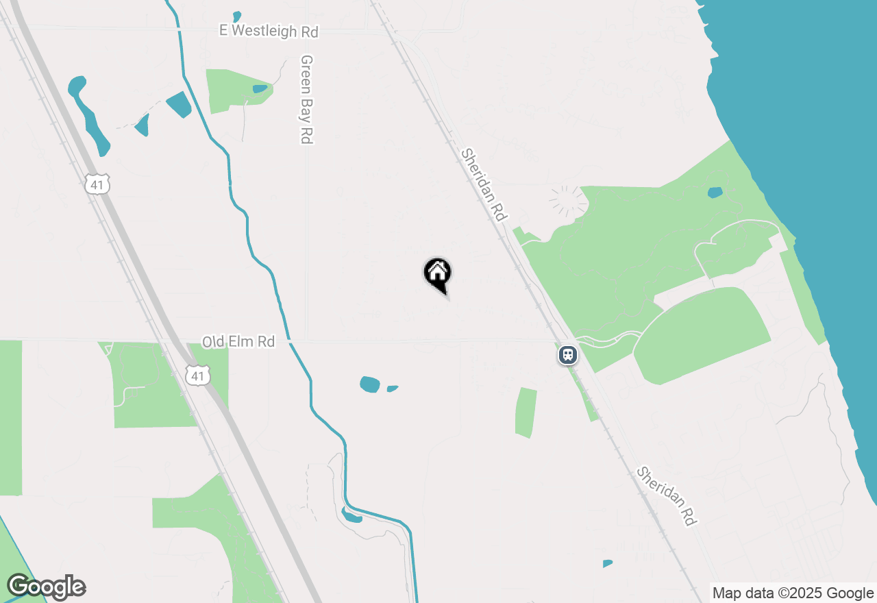 Map of 736 Morningside Drive, Lake Forest, IL 60045