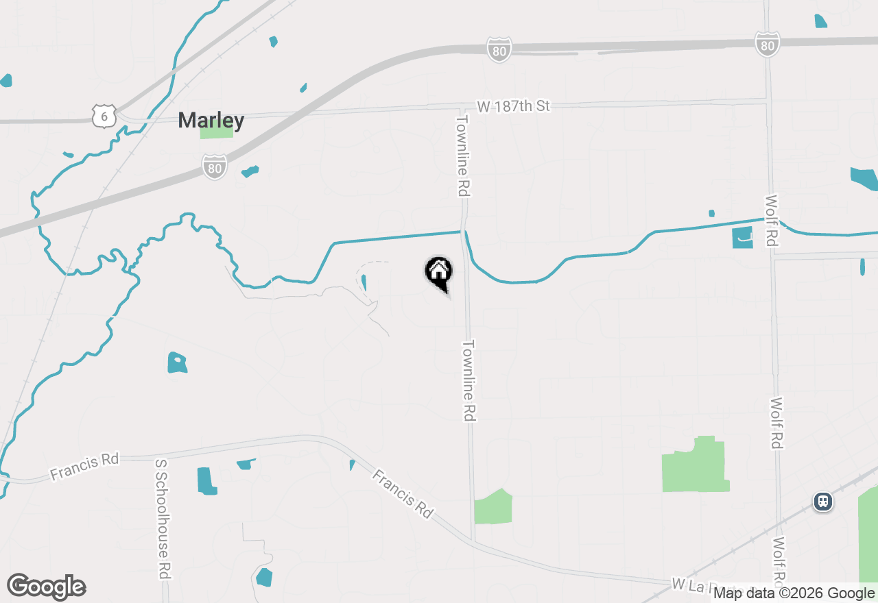 Map of 19199 Spruce Court, Mokena, IL 60448