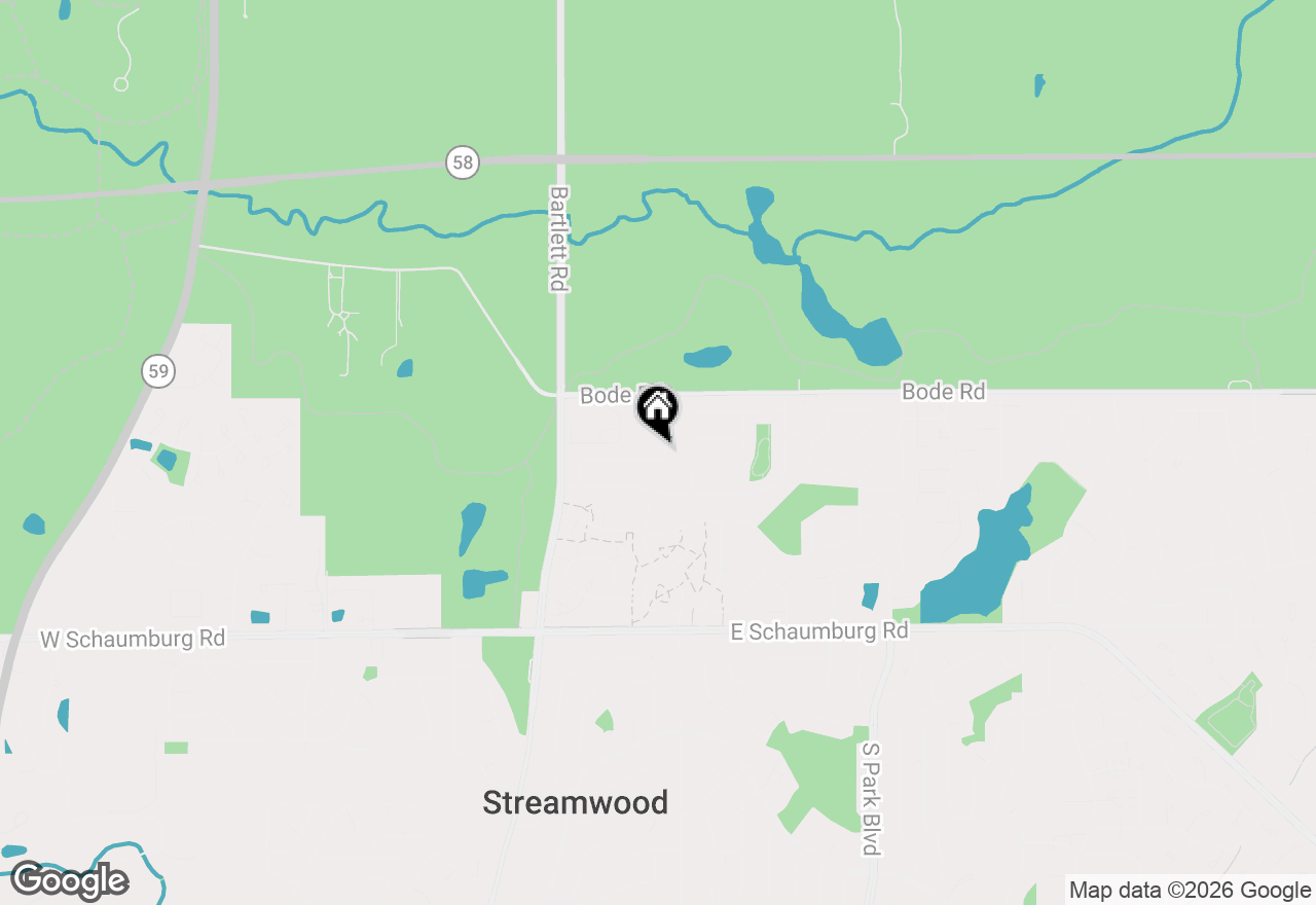 Map of 208 Carol Ann Drive, Streamwood, IL 60107