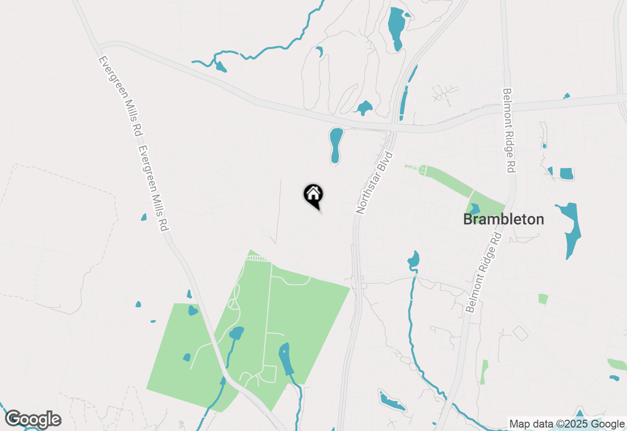 Map of 42227 Shining Star Square, Brambleton, VA 20148