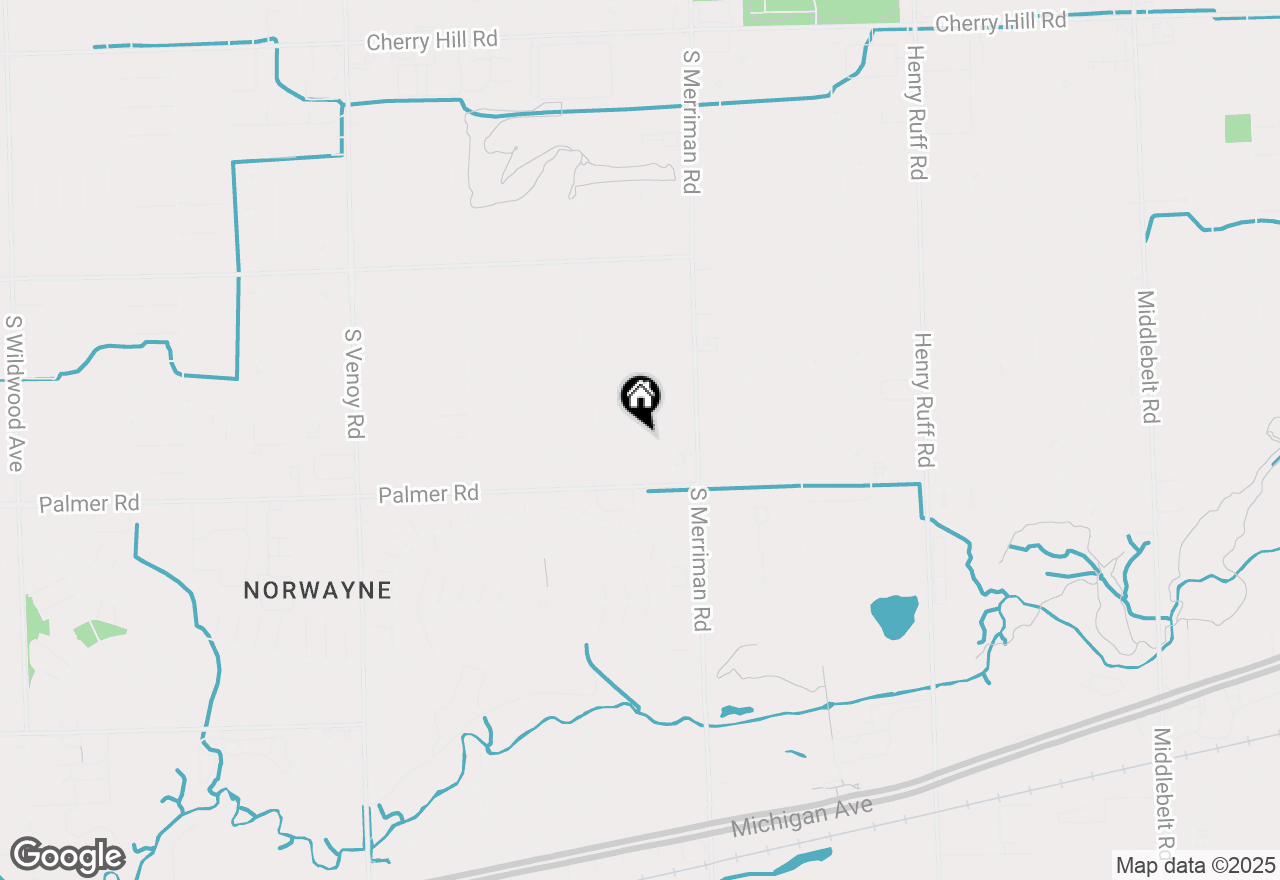 Map of 1618 Elias Street, Westland, MI 48186