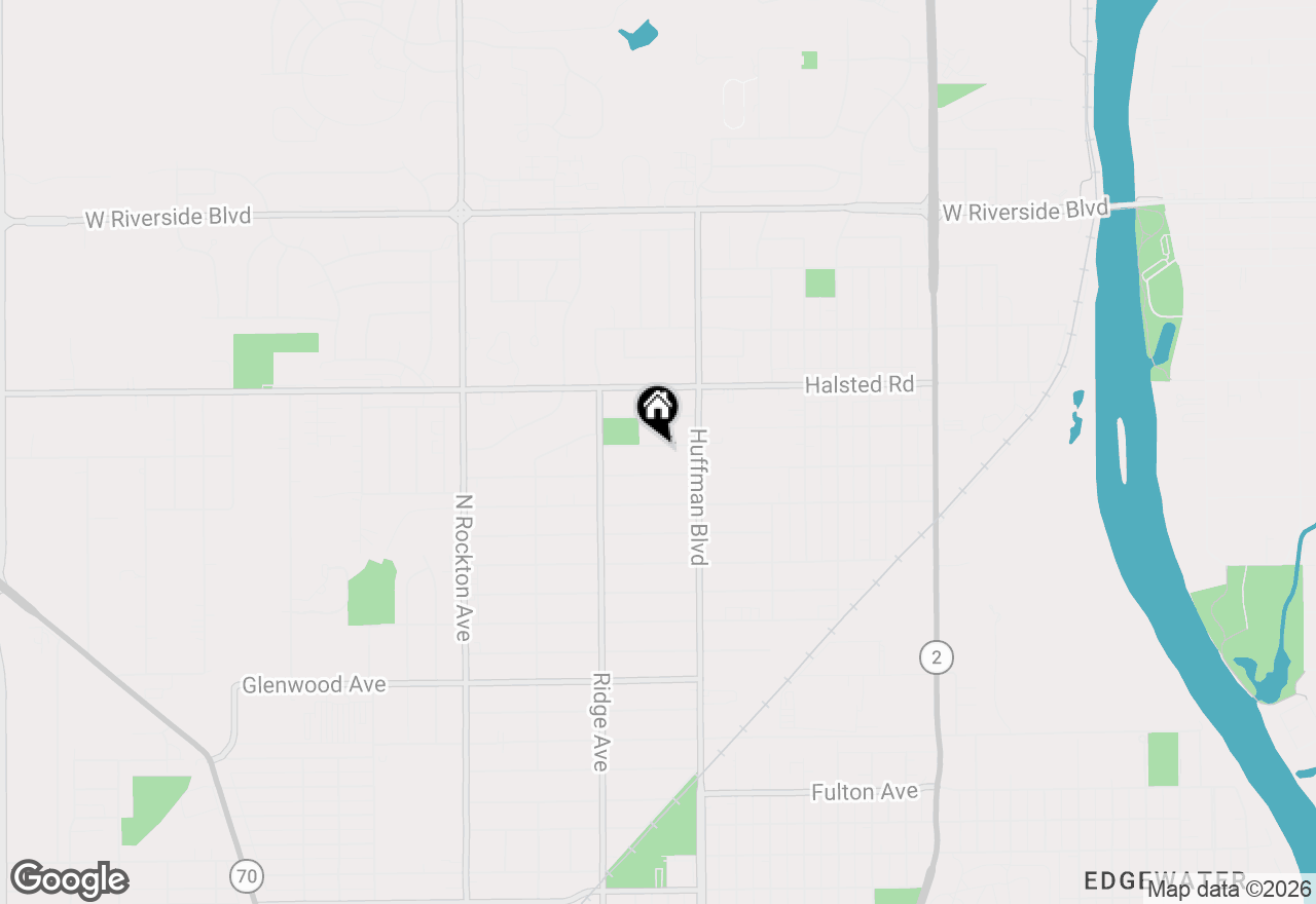 Map of 1908 W Pearl Avenue, Rockford, IL 61103