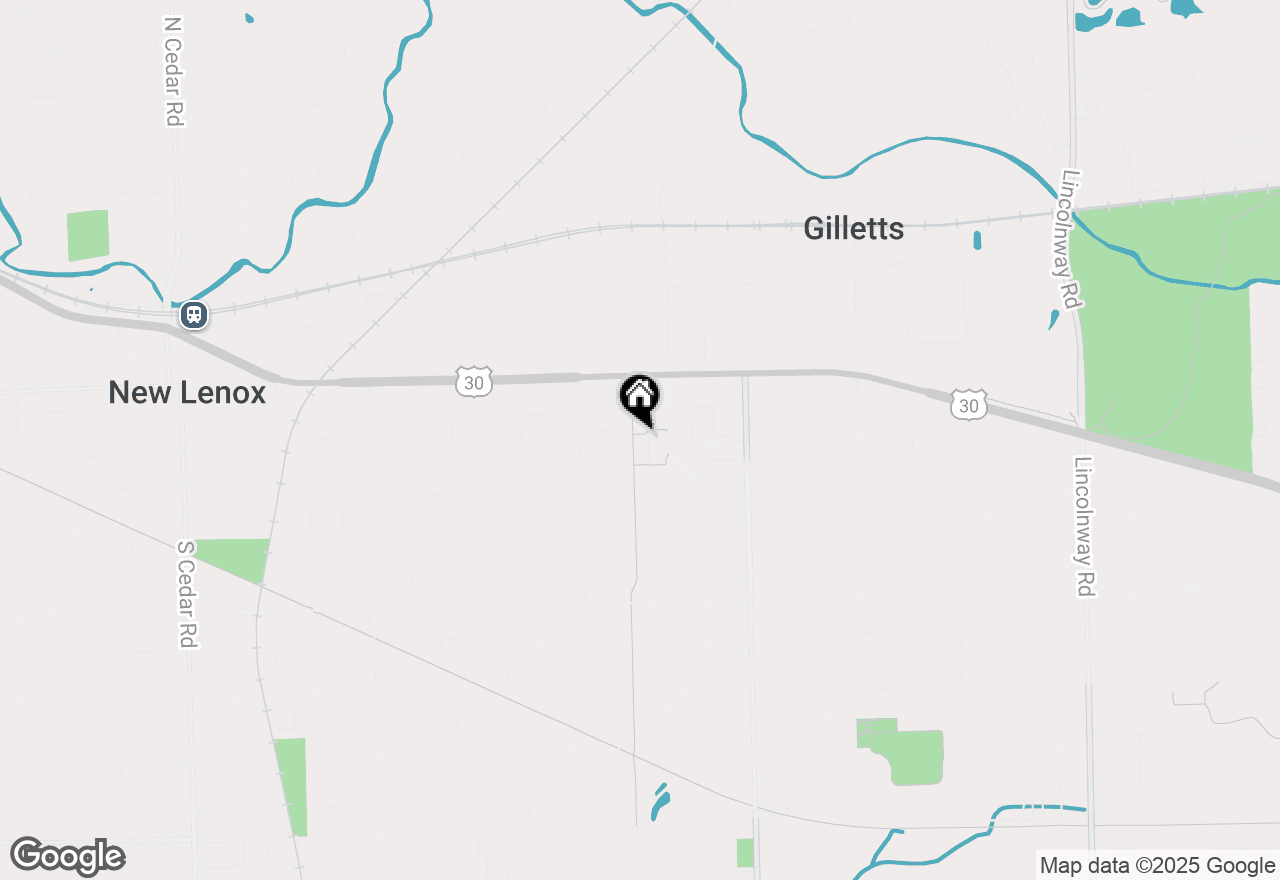 Map of 415 S Marley Road, New Lenox, IL 60451