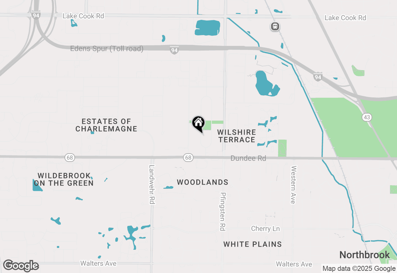 Map of 664 Helen Drive, Northbrook, IL 60062