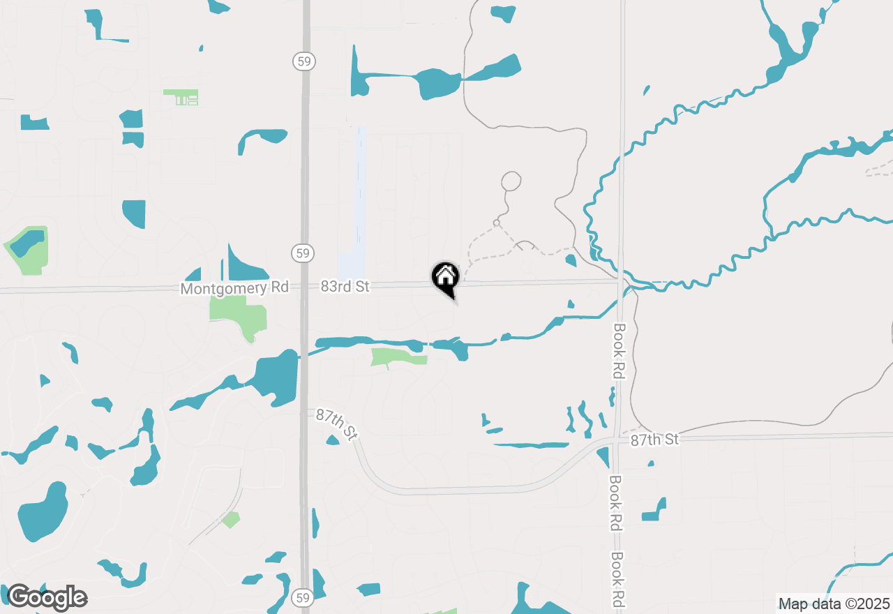 Map of 2607 Flagstone Circle, Naperville, IL 60564