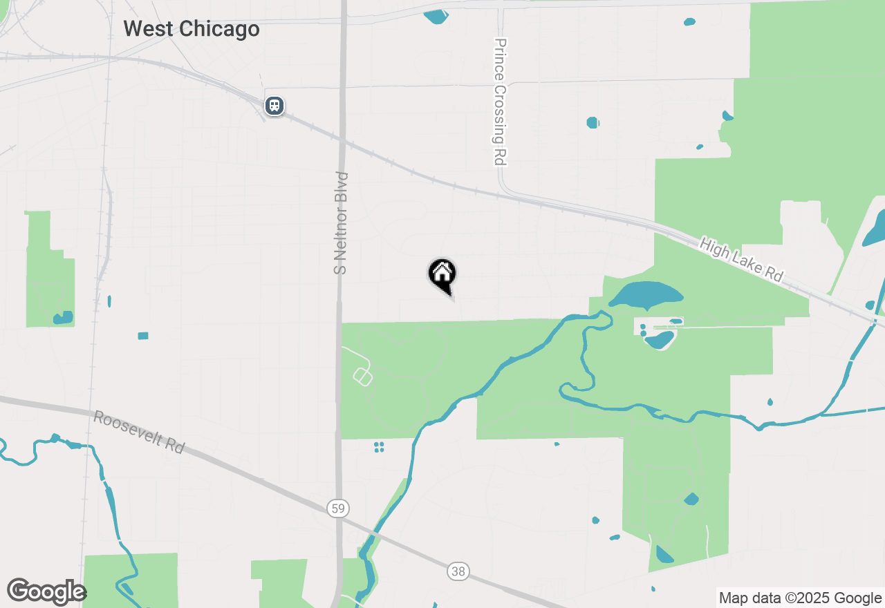 Map of 29W139 Barnes Avenue, West Chicago, IL 60185