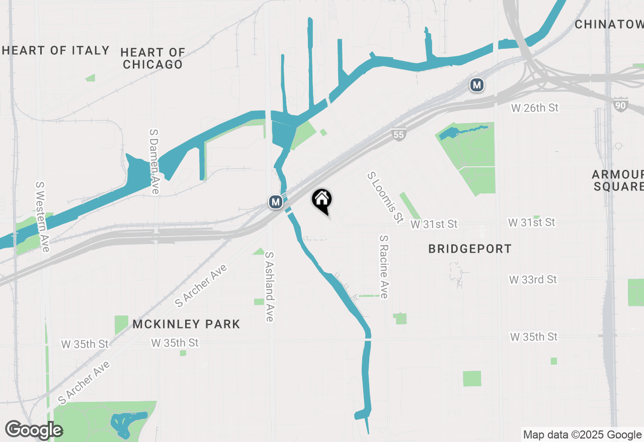 Map of 3054 S Broad Street, Chicago, IL 60608