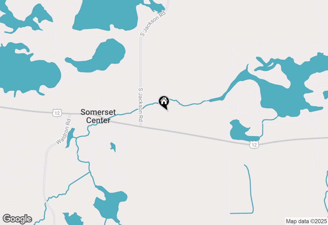 Map of 10497 S Jackson Road, Cement City, MI 49233