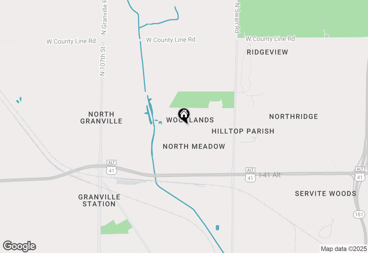 Map of 9015 N 96th St, Milwaukee, WI 53224