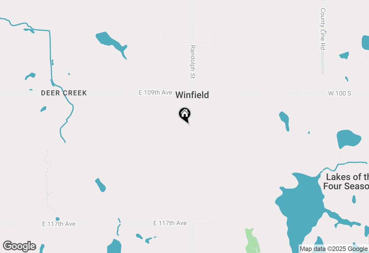 Map of 11152 Putnam Drive, Crown Point, IN 46307