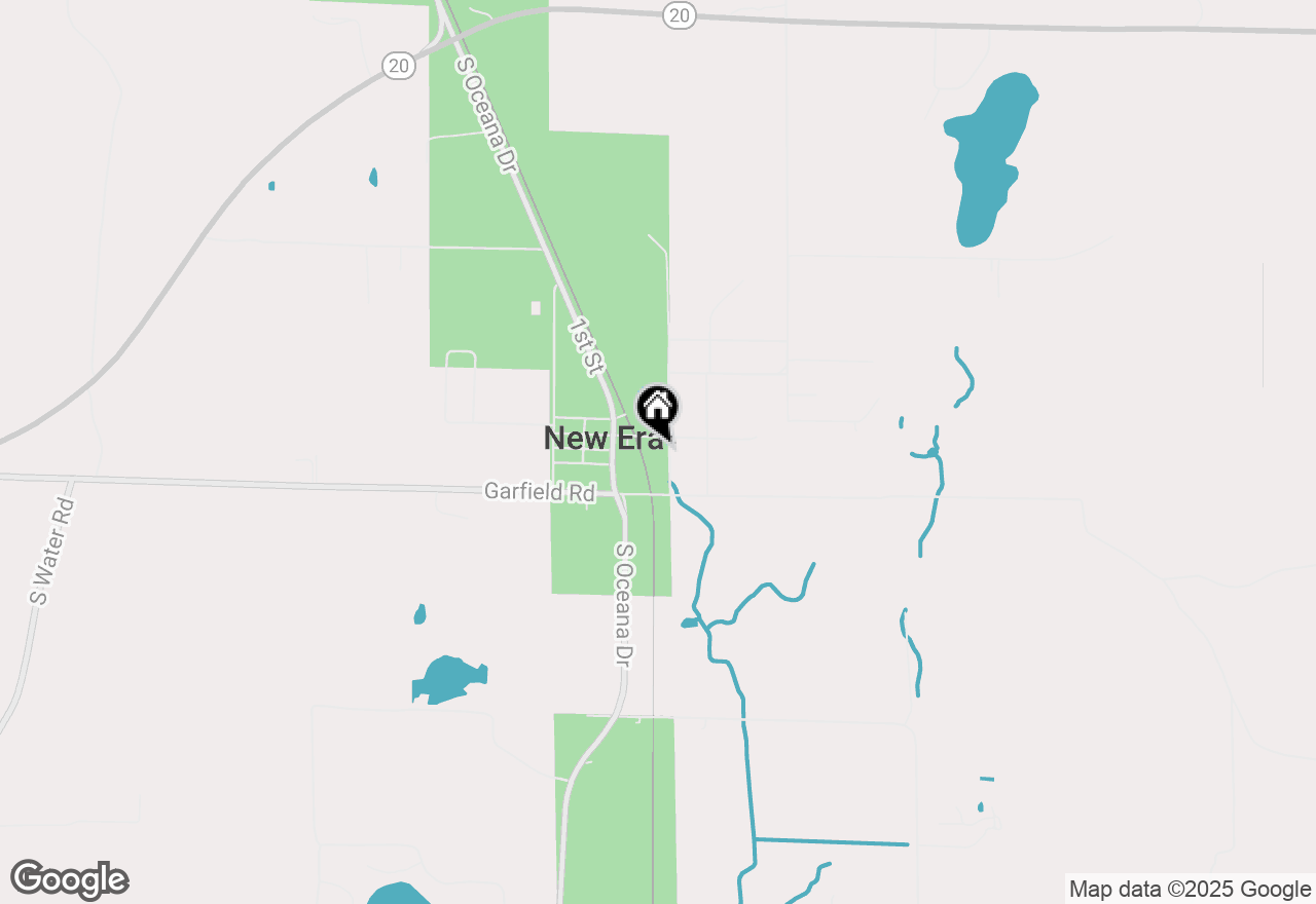 Map of VL Ray And Elm Street, New Era, MI 49446