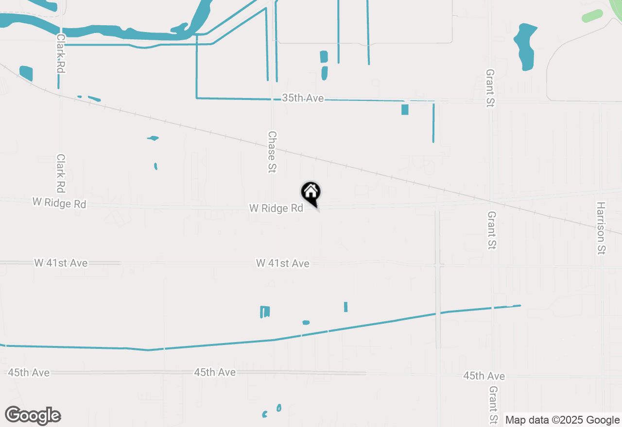 Map of 2715 W Ridge Road, Gary, IN 46408