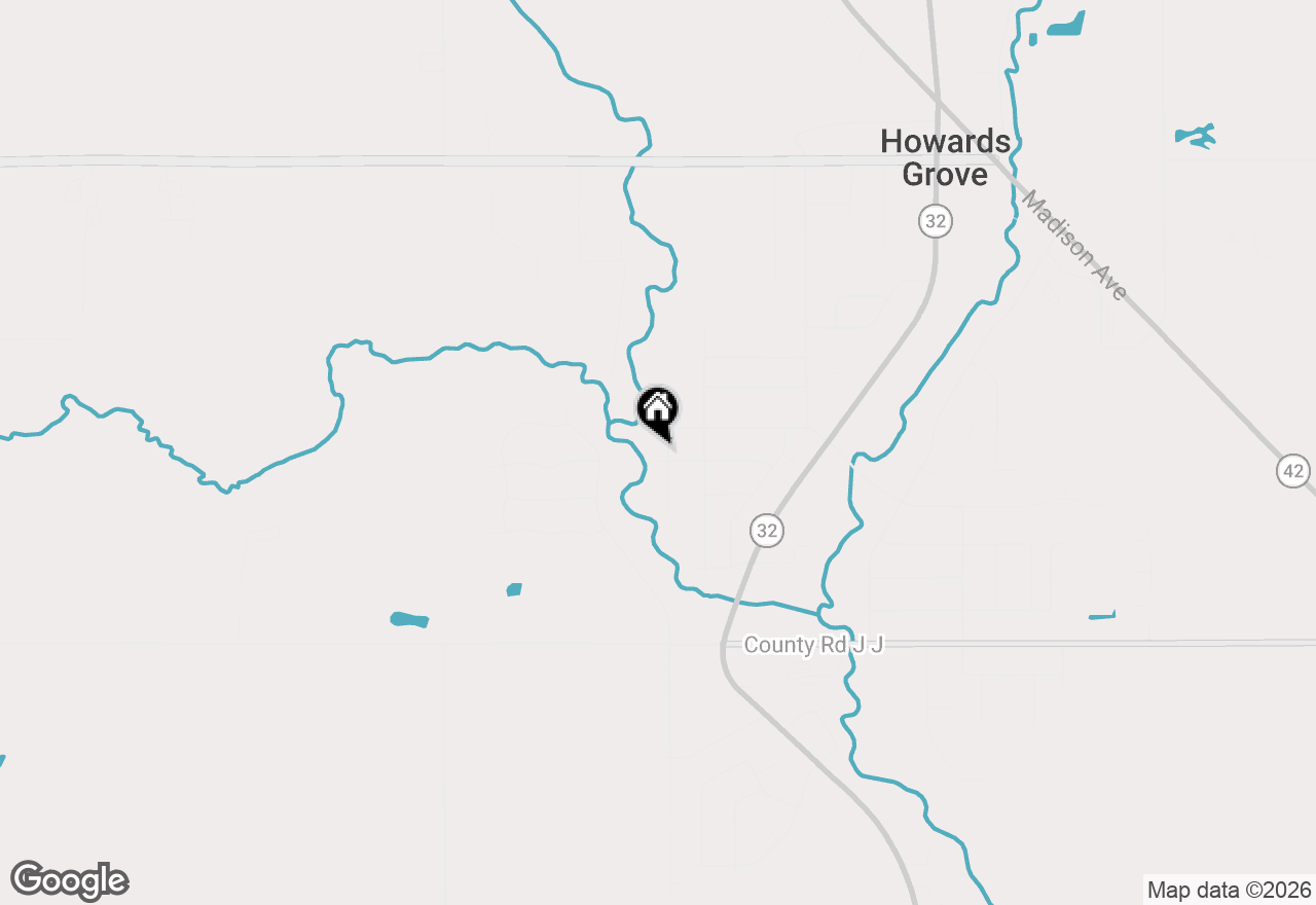 Map of 914 Hawthorne Dr, Howards Grove, WI 53083