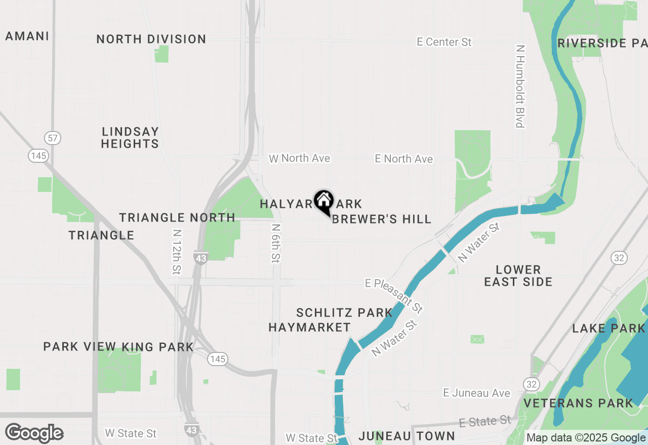 Map of 1947 N Dr Martin Luther King Jr Dr #1949, Milwaukee, WI 53212
