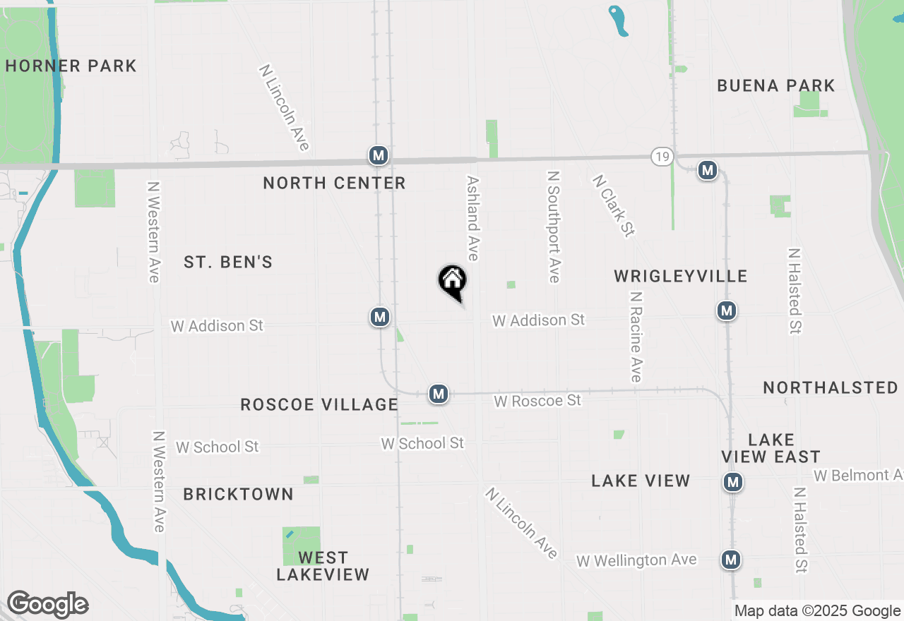 Map of (Address confidential), Chicago, Illinois 60613