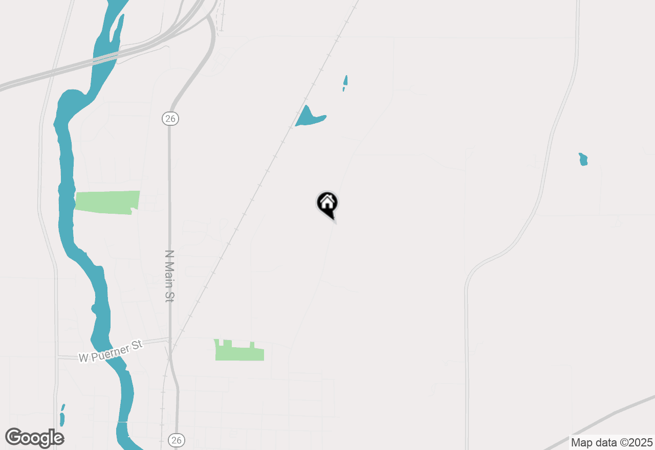 Map of 973 N Dewey Ave, Jefferson, WI 53549