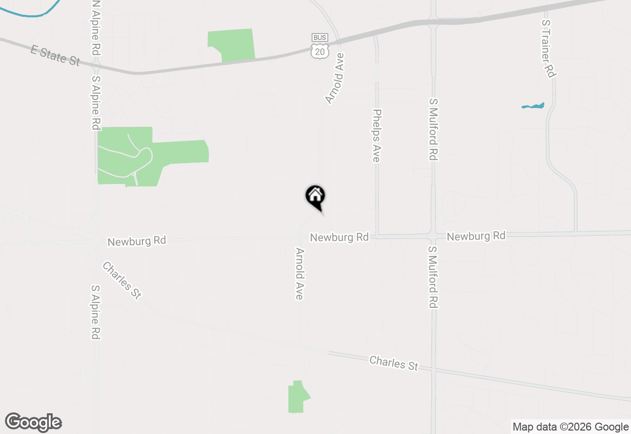 Map of 1226 Arnold Avenue, Rockford, IL 61108