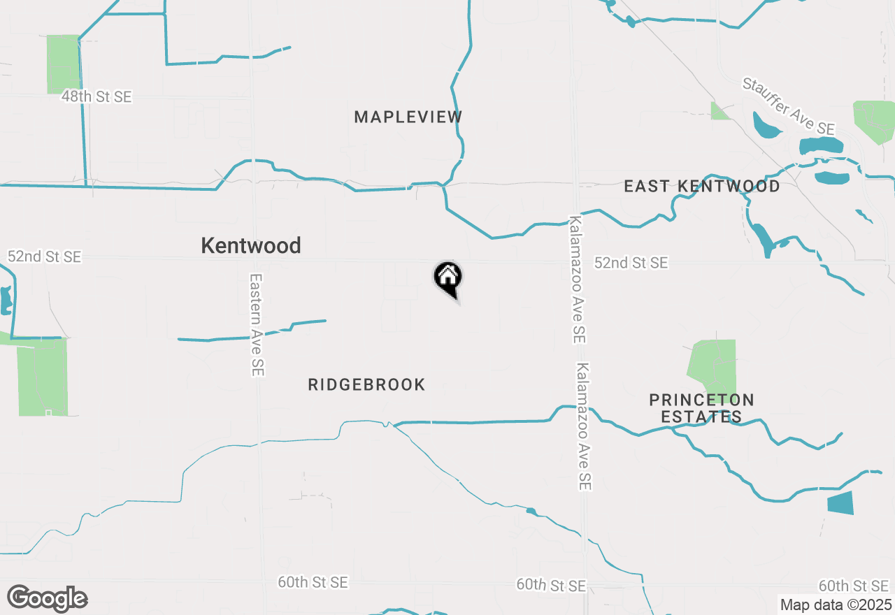Map of 5304 Green Pine Court Se, Kentwood, MI 49508
