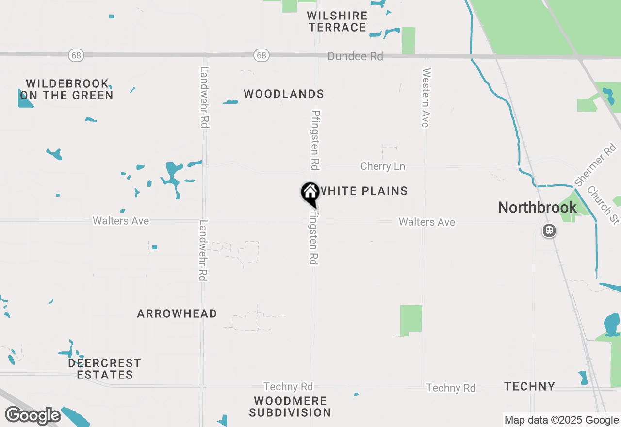 Map of 2810 Beckwith Court, Northbrook, IL 60062