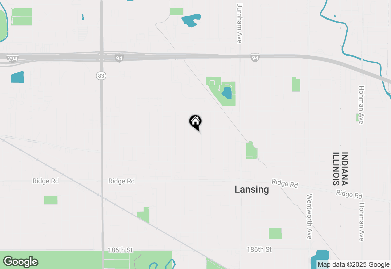 Map of 17918 Ridgewood Avenue, Lansing, IL 60438