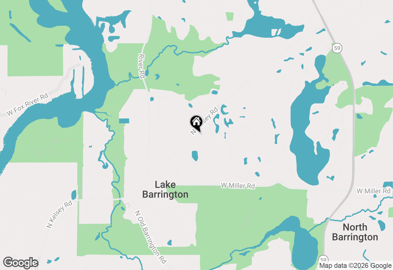 Map of 24331 N Kelsey Road, Barrington, IL 60010