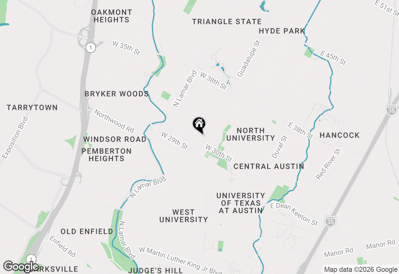 Map of 3000 Guadalupe St #201, Austin, TX 78705