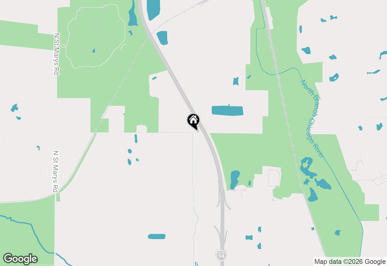 Map of 850 N Bradley Road, Lake Forest, IL 60045