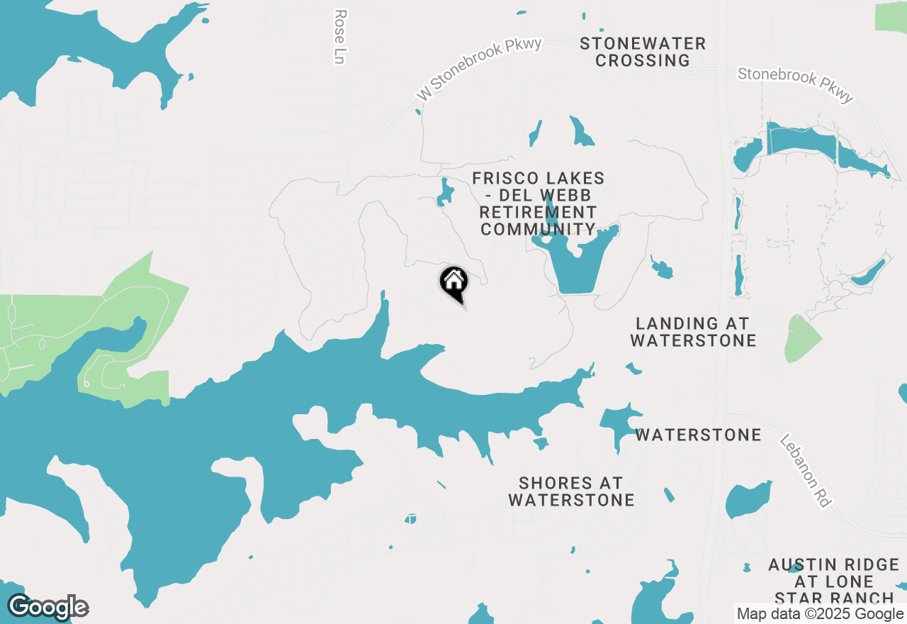Map of 1728 Hacienda Heights Lane, Frisco, TX 75036