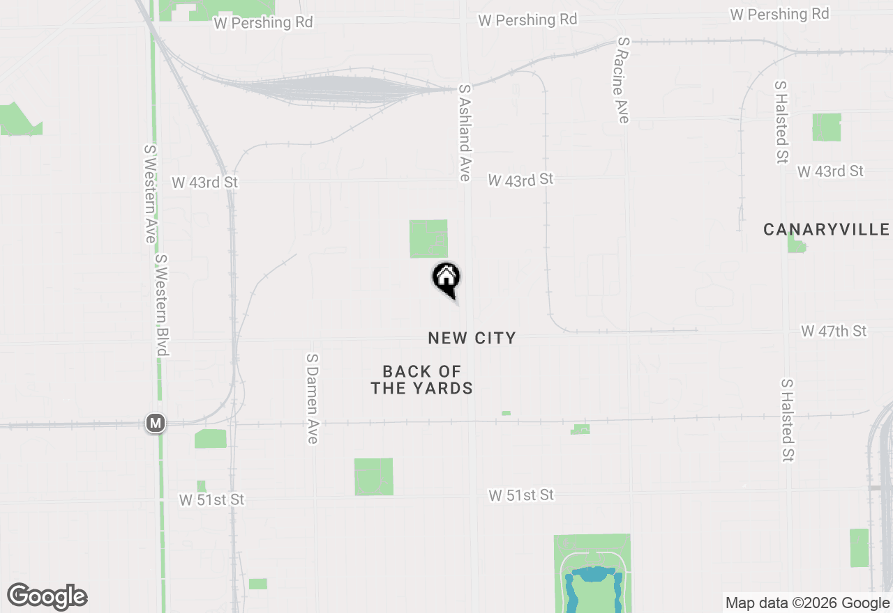 Map of 4610 S Marshfield Avenue #2, Chicago, IL 60609