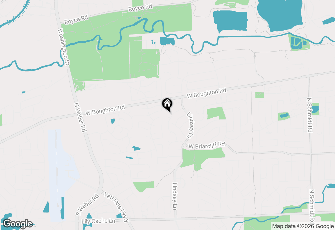 Map of 265 Commonwealth Drive, Bolingbrook, IL 60440