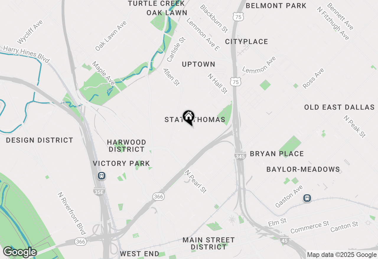 Map of 2610 State Street, Dallas, TX 75204