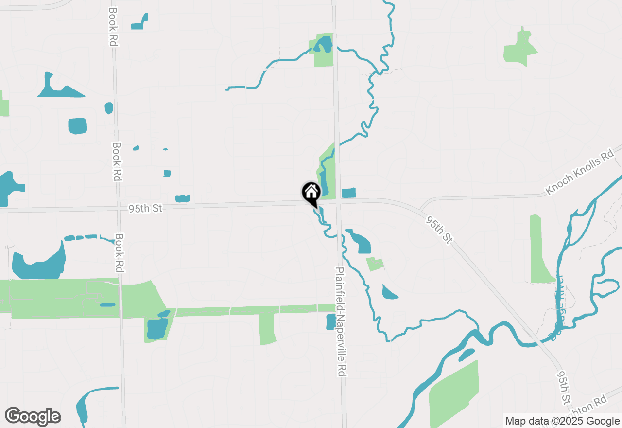 Map of 1123 Thackery Lane, Naperville, IL 60564
