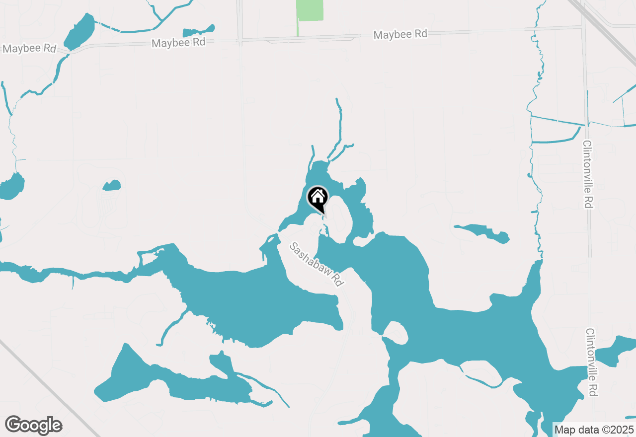 Map of 4214 Bay Shores Drive, Waterford, MI 48329