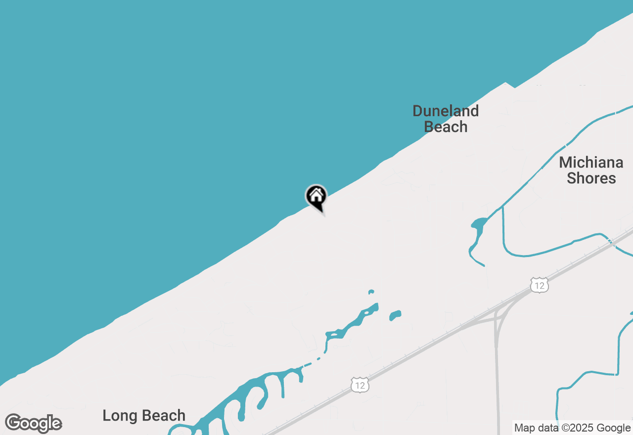 Map of 2925 Lake Shore Drive, Long Beach, IN 46360