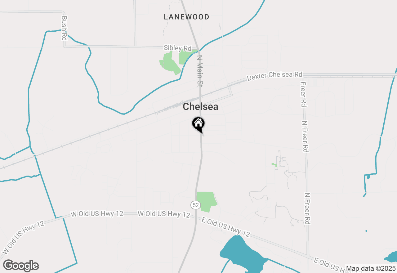 Map of 402 S Main Street, Chelsea, MI 48118