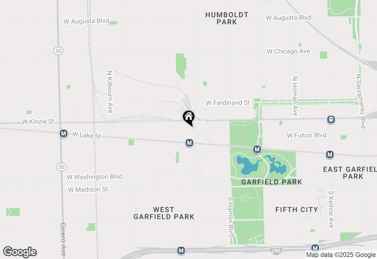 Map of 4022 W Carroll Avenue, Chicago, IL 60624