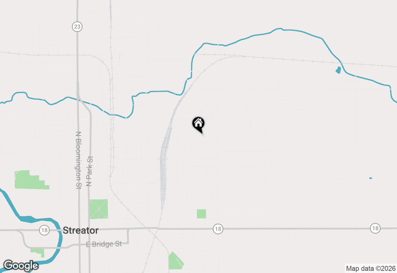 Map of 907 Johnson Street, Streator, IL 61364