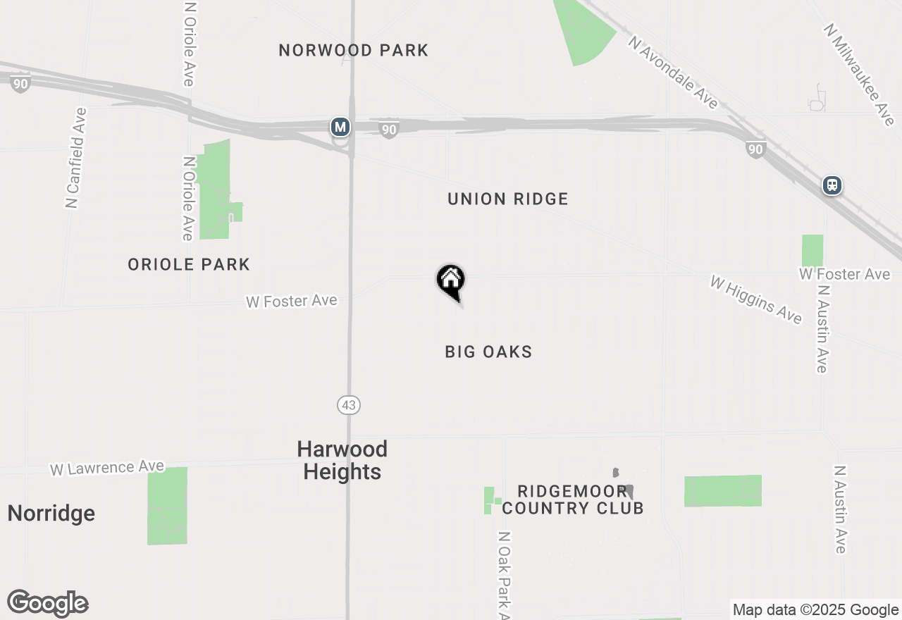 Map of 5107 N Sayre Avenue, Chicago, IL 60656