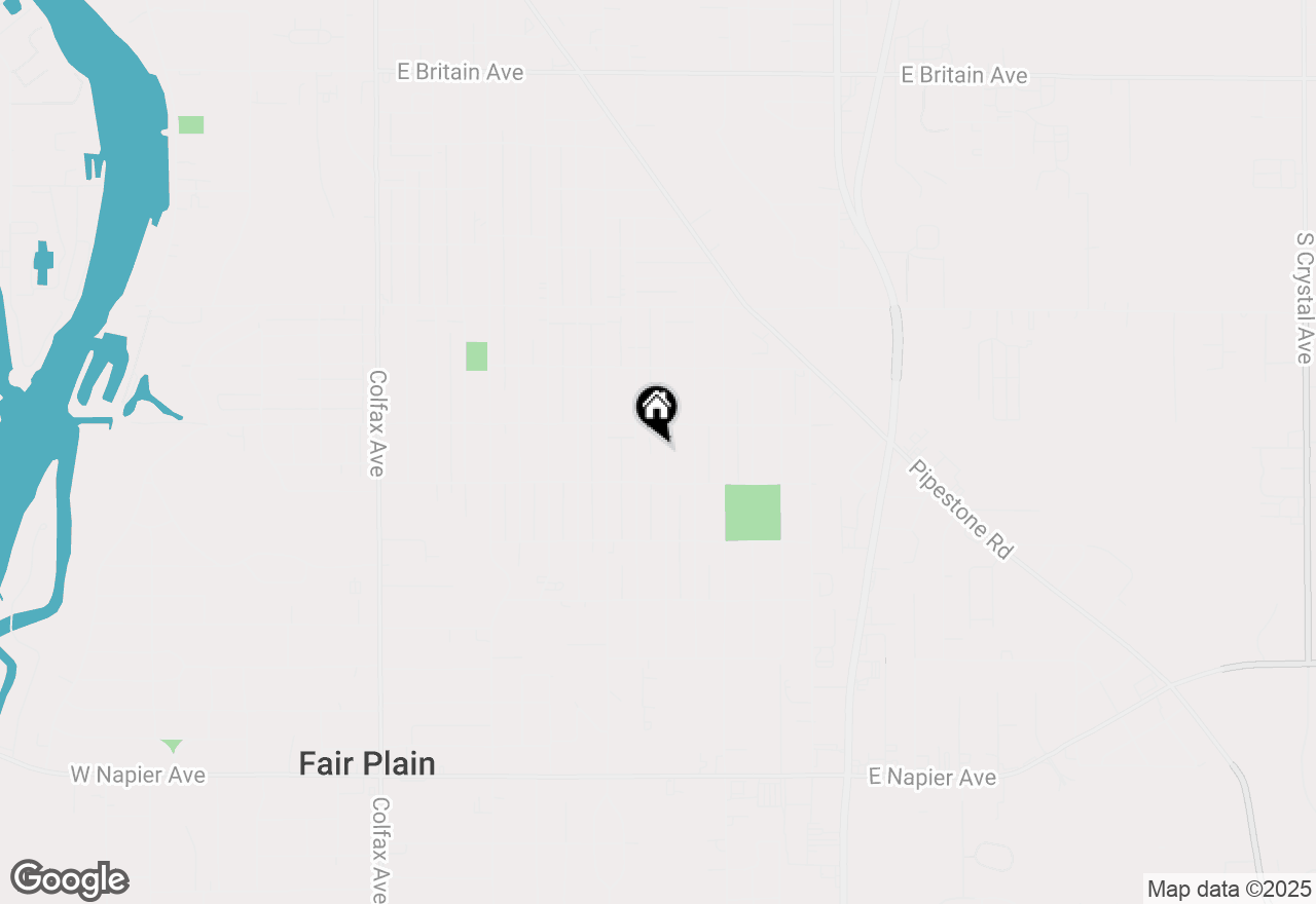 Map of 1152 Jennings Avenue, Benton Harbor, MI 49022