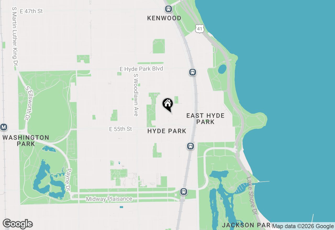Map of 5445 S Dorchester Avenue, Chicago, IL 60615