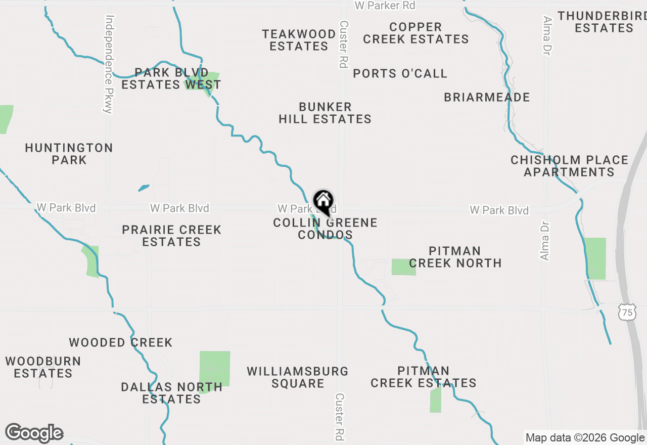 Map of 2204 W Park Boulevard #2003, Plano, TX 75075