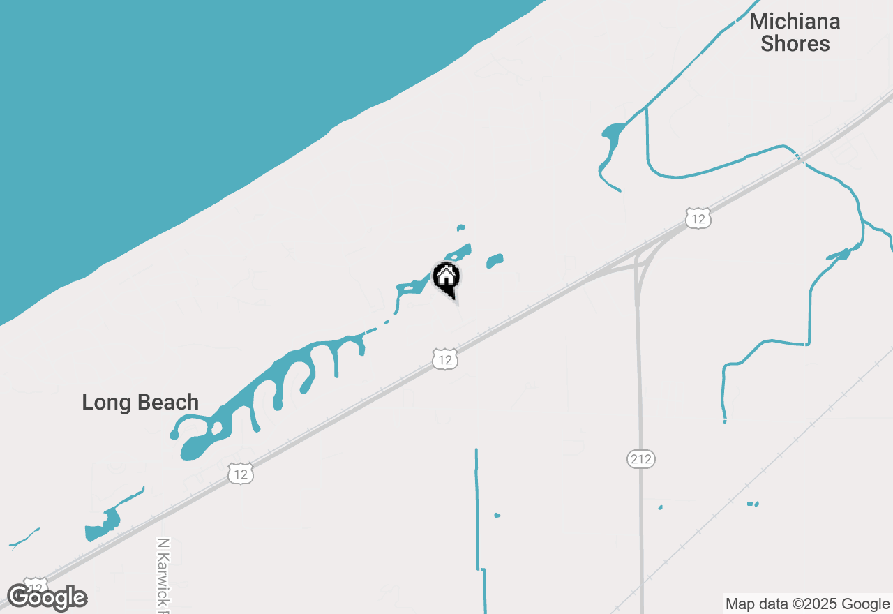 Map of 405 Birch Tree Lane, Michigan City, IN 46360