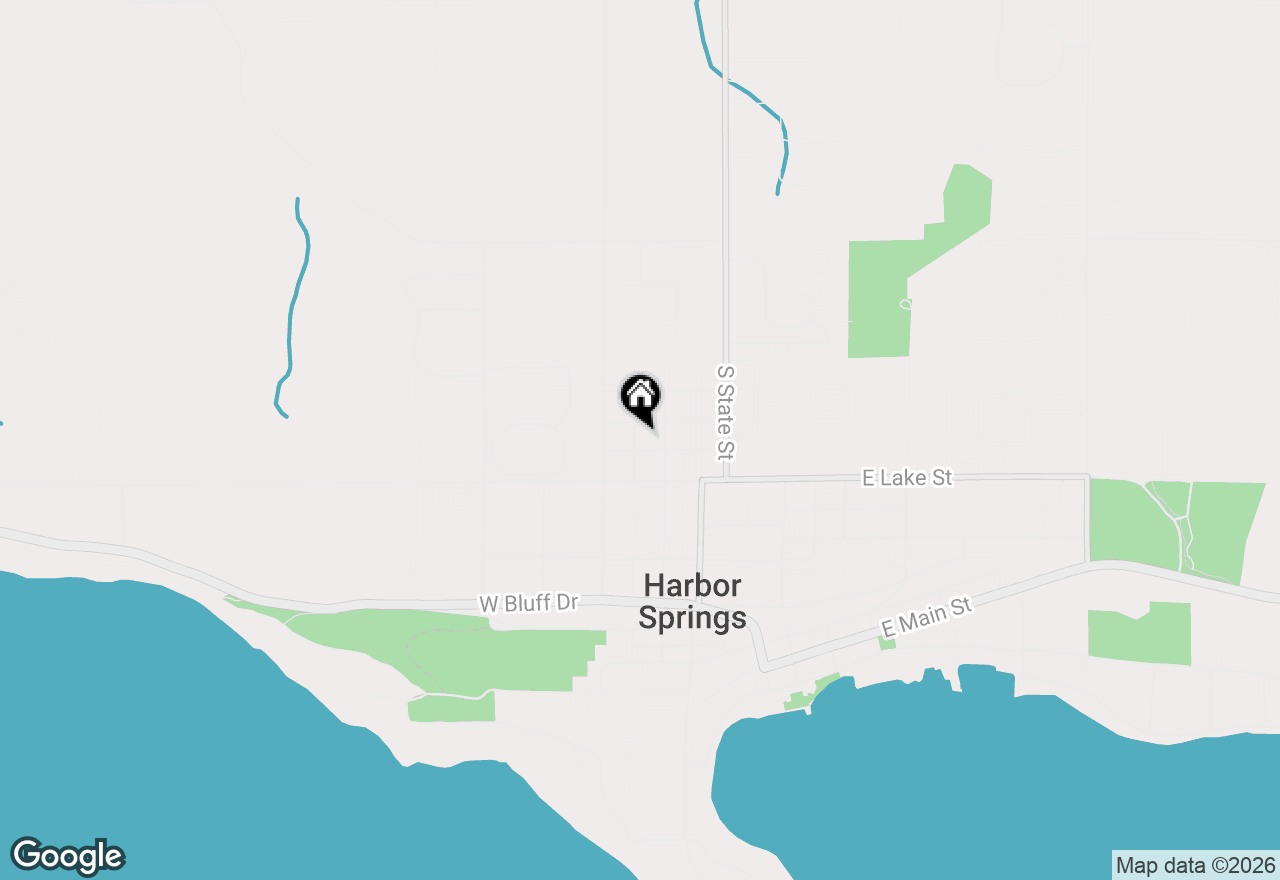 Map of 802 Washington Street, Harbor Springs, MI 49740