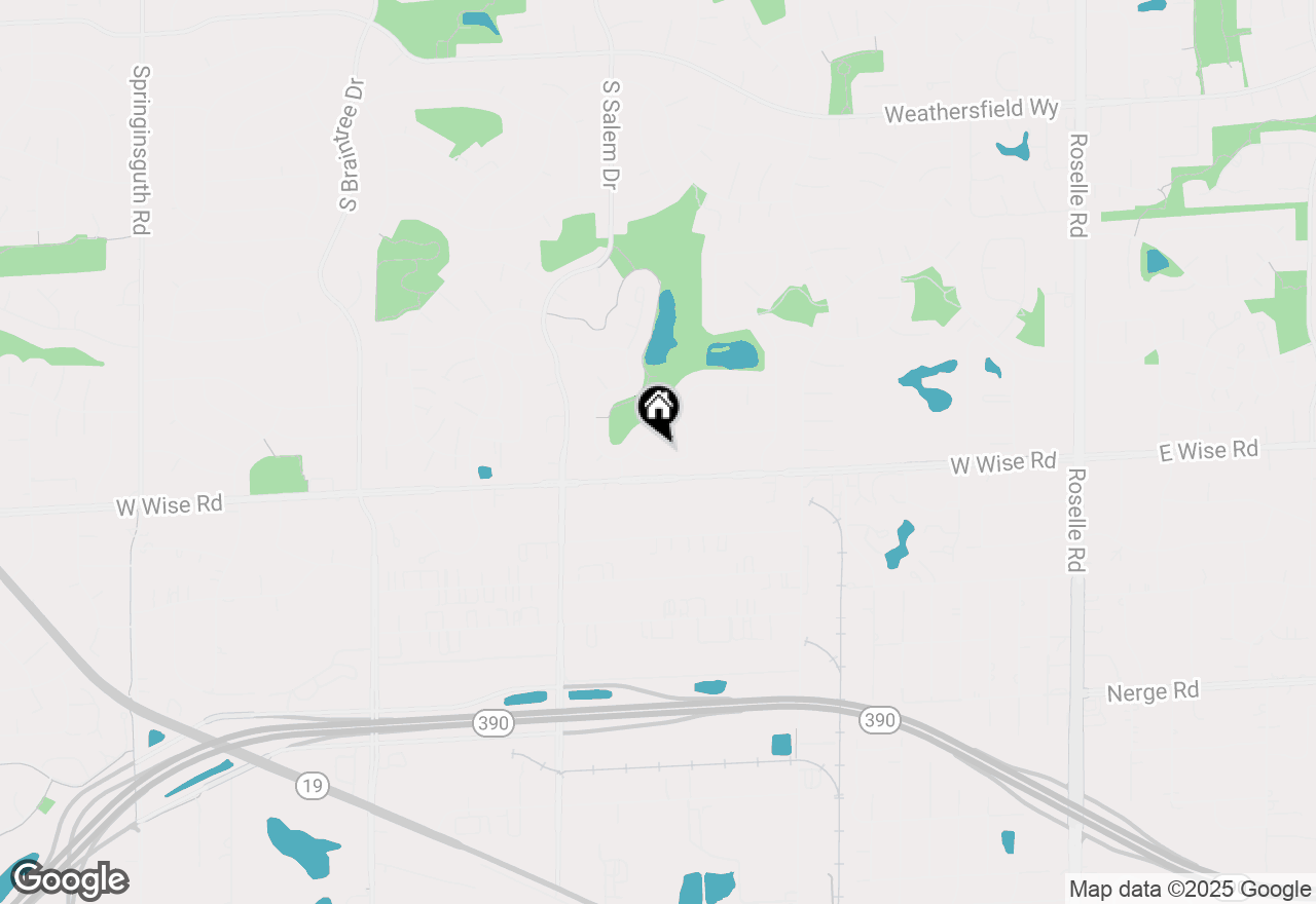 Map of 722 Seafarer Drive, Schaumburg, IL 60193