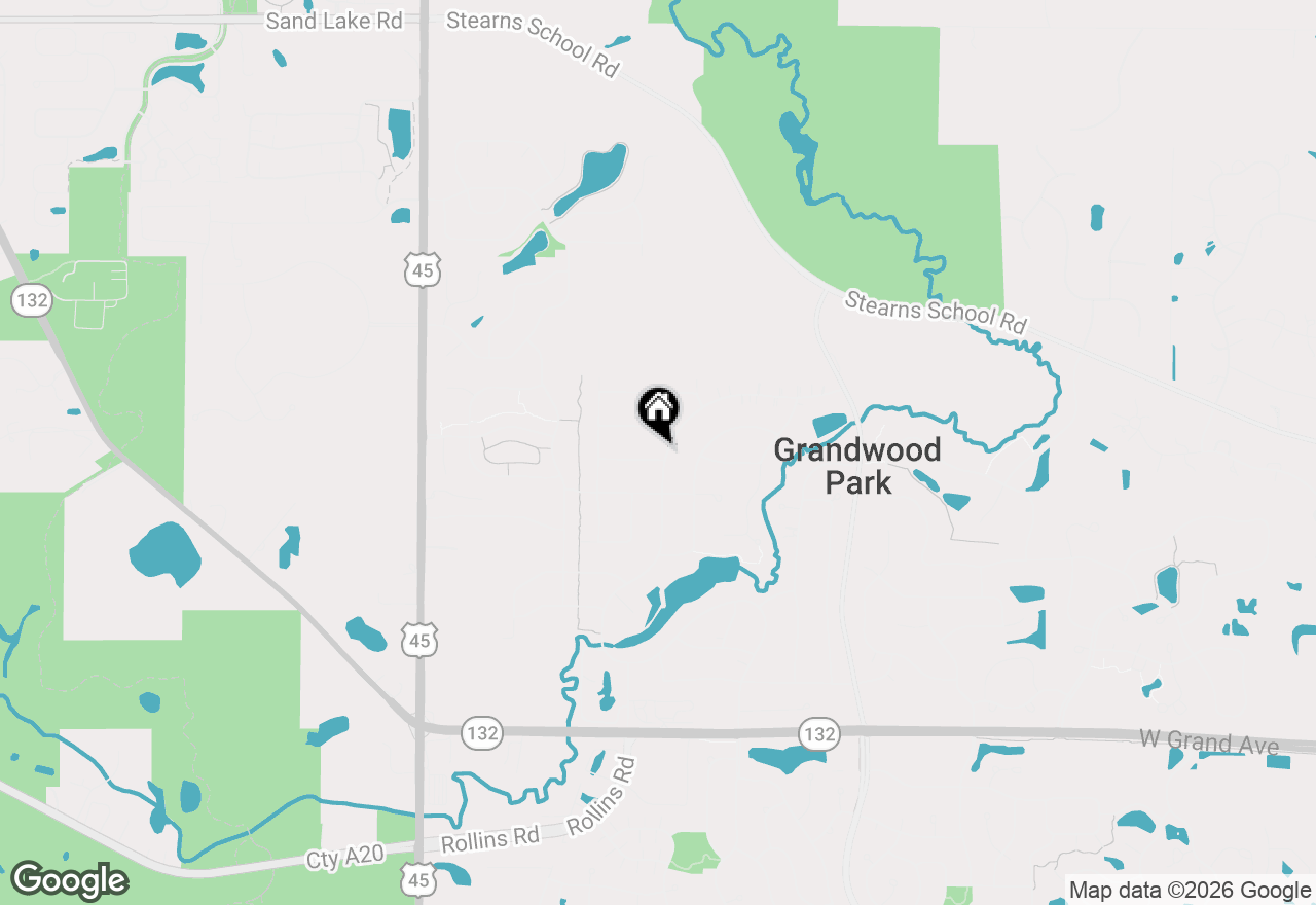 Map of 18570 W Pamela Place, Gurnee, IL 60031