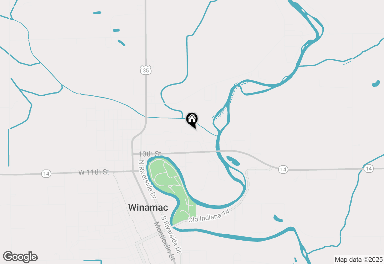Map of 342 E Galbreath Drive #17, Winamac, IN 46996